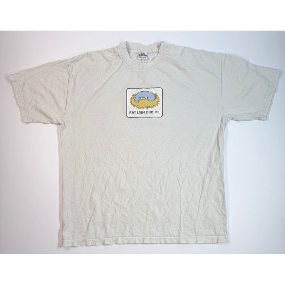 Stray Rats Rat Laboratory Inc All Star Champions Graphic T-Shirt Grey XL USA